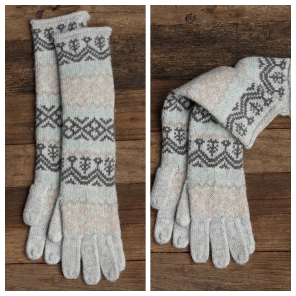 Lemon Collection Rocky Mountain Fair Isle Gloves